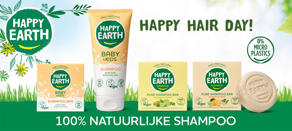 Happy Hair Day voor elk haartype! - Happy Earth