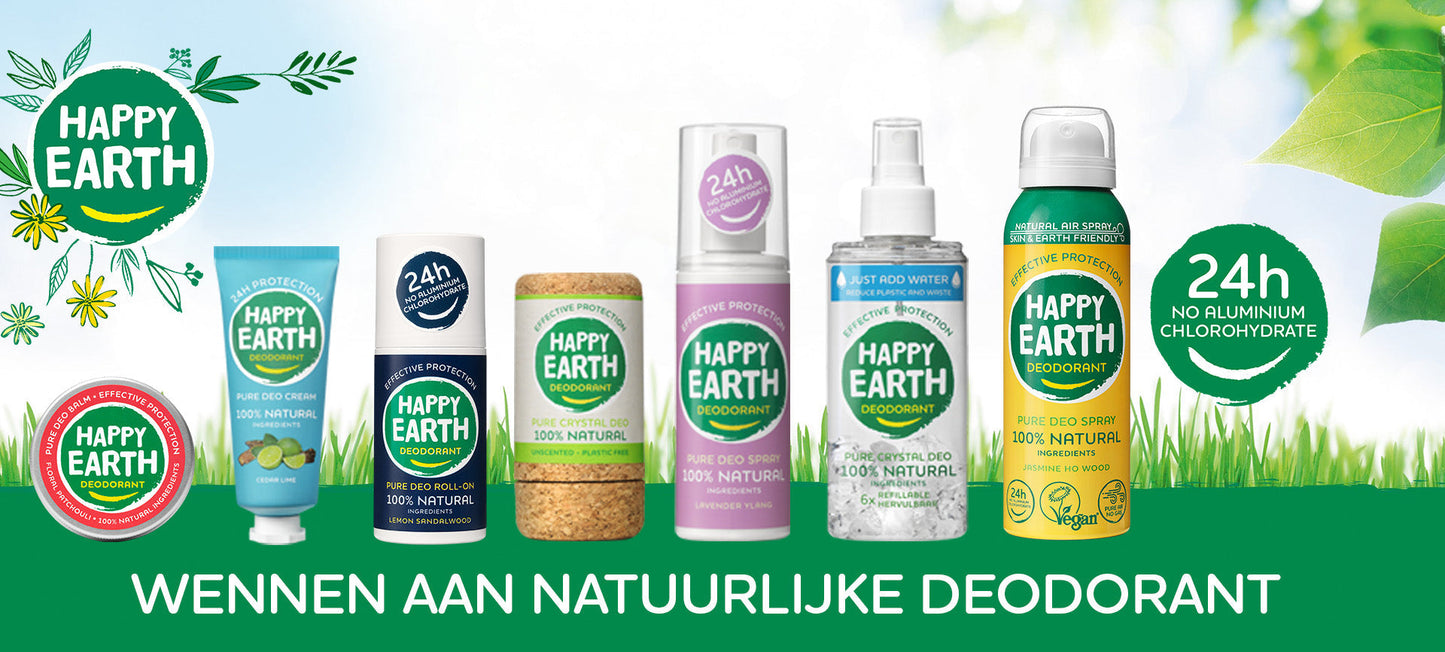 Waarom je even moet wennen aan natuurlijke deodorant