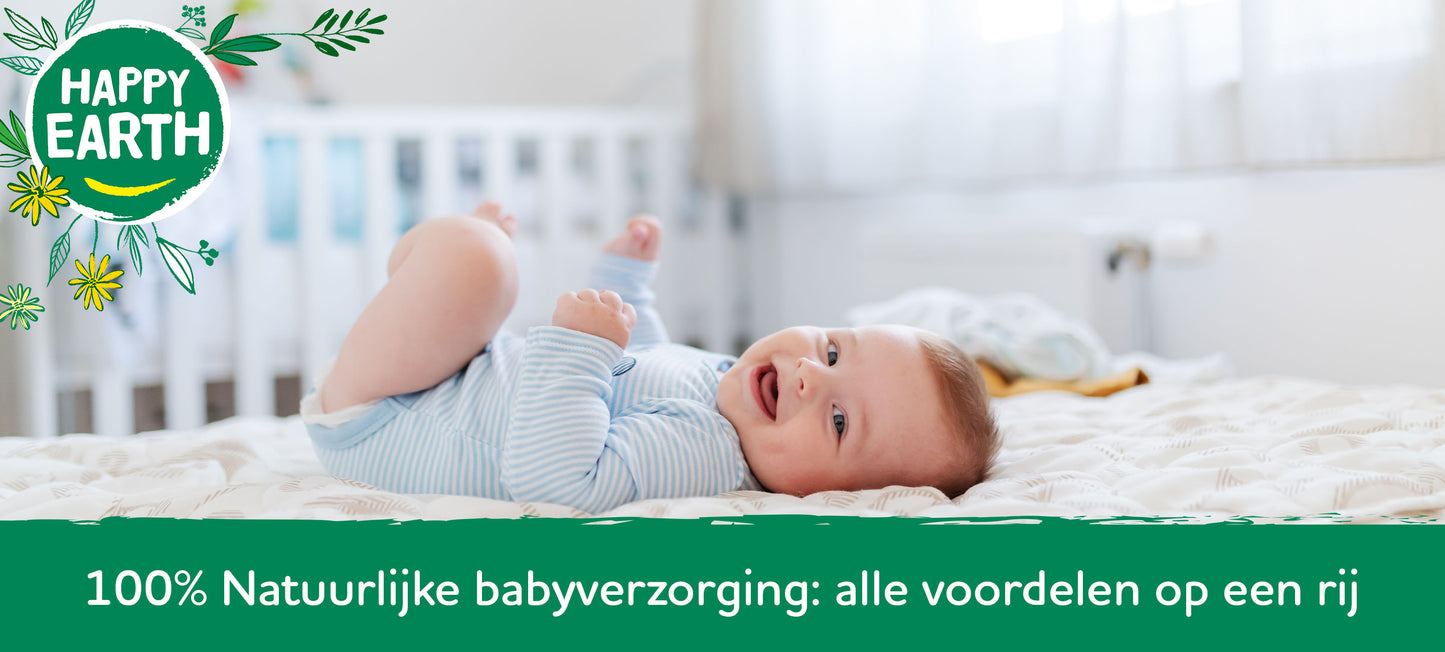 100% Natuurlijke babyverzorging: alle voordelen op een rij