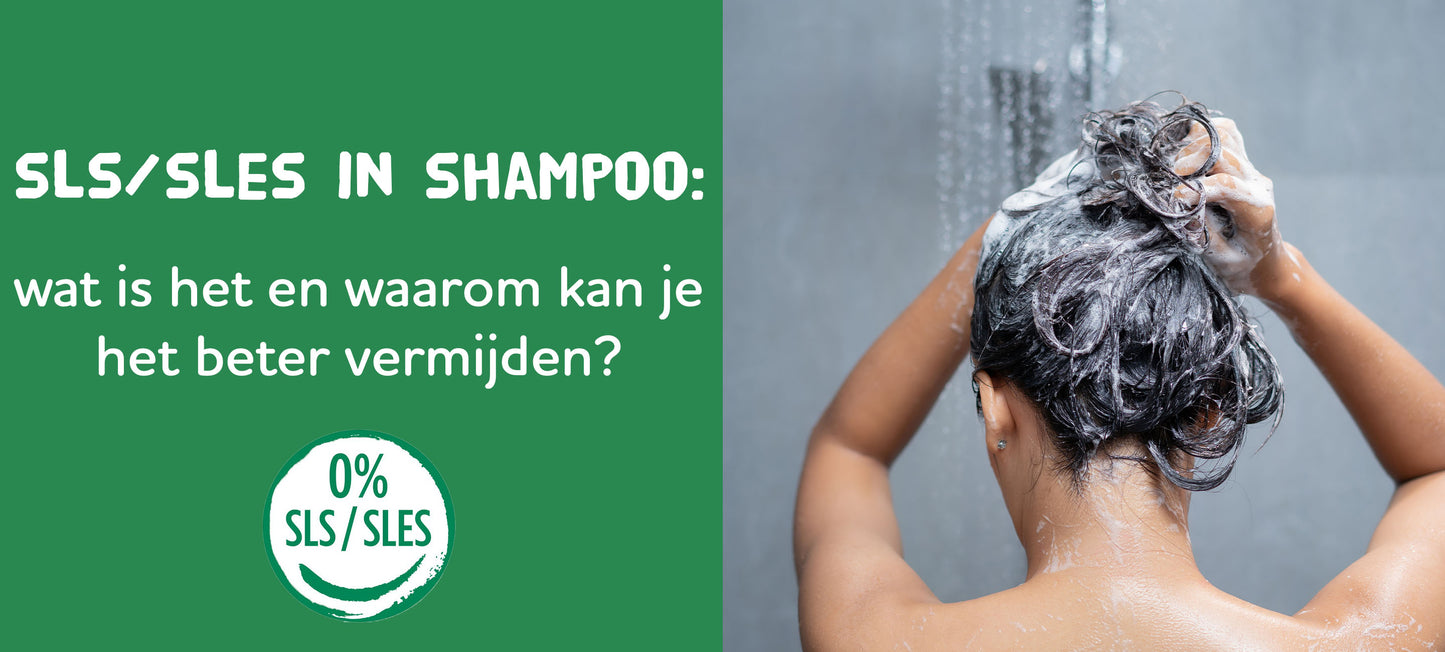 SLS en SLES in shampoo: wat is het en waarom kan je het beter vermijden?