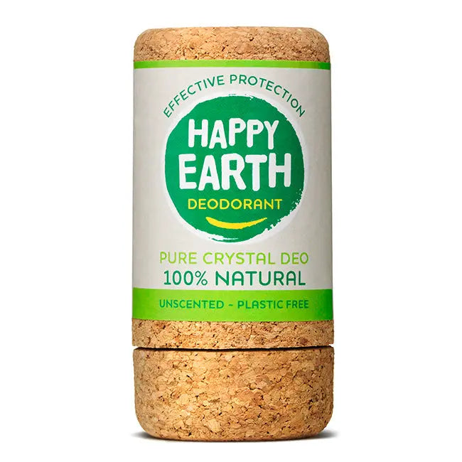 Natuurlijke Deodorant Crystal Stick Unscented Happy Earth