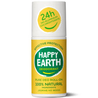 Natuurlijke Deodorant Roller Jasmine Ho Wood Happy Earth