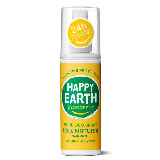Natuurlijke Deodorant Spray Jasmine Ho Wood Happy Earth