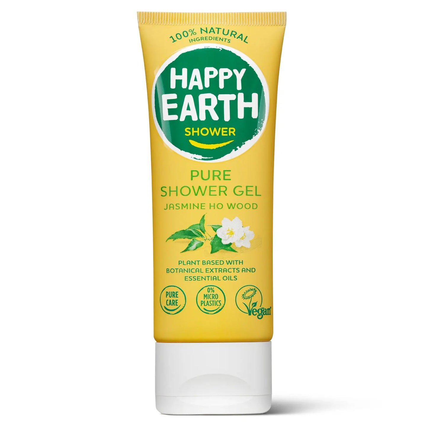 Natuurlijke Douchegel Jasmine Ho Wood 75ml Happy Earth