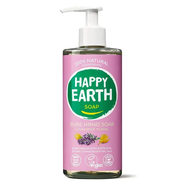 Natuurlijke Handzeep Lavender Ylang 75ml Happy Earth