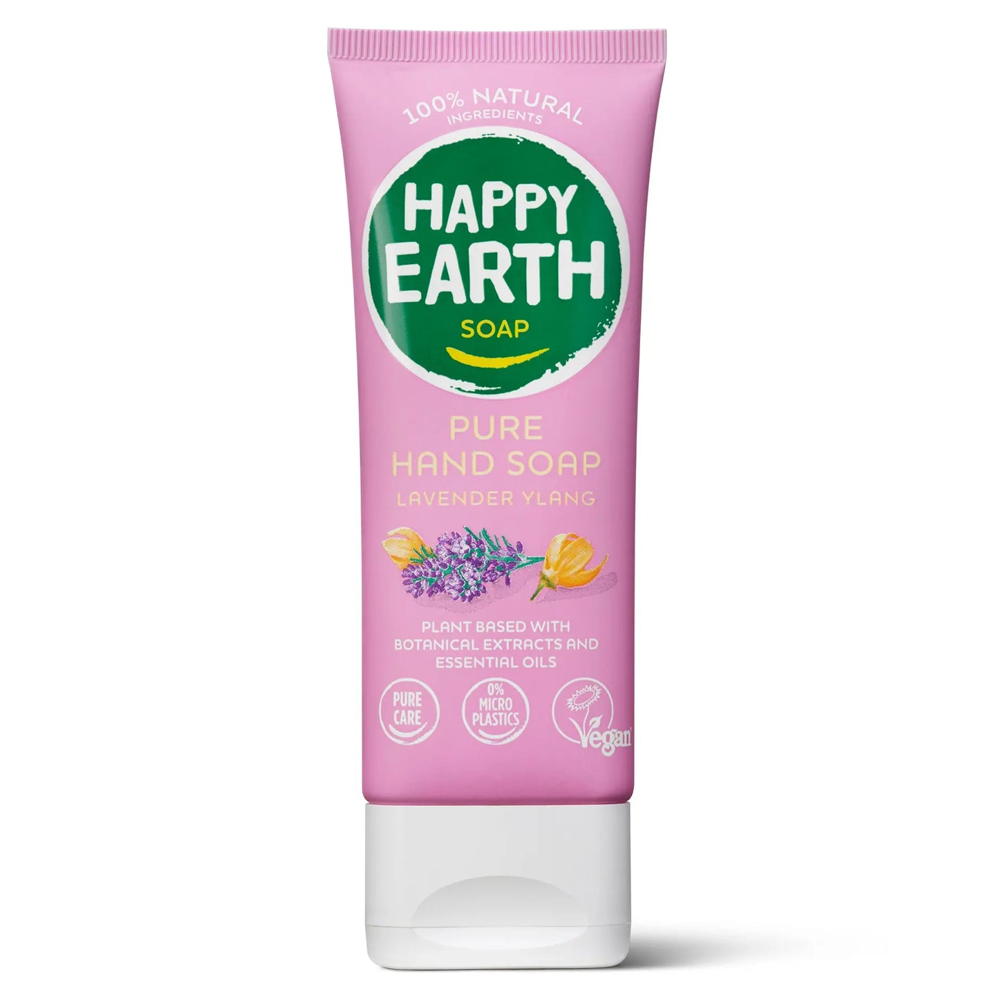 Natuurlijke Handzeep Lavender Ylang 75ml Happy Earth