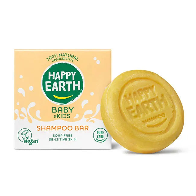 Zeepvrije Shampoo Bar Baby & Kids Happy Earth